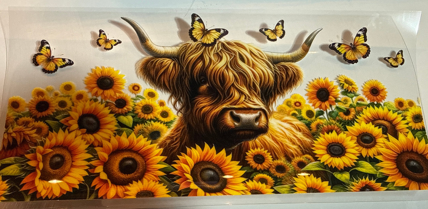 Sun Flower Cow