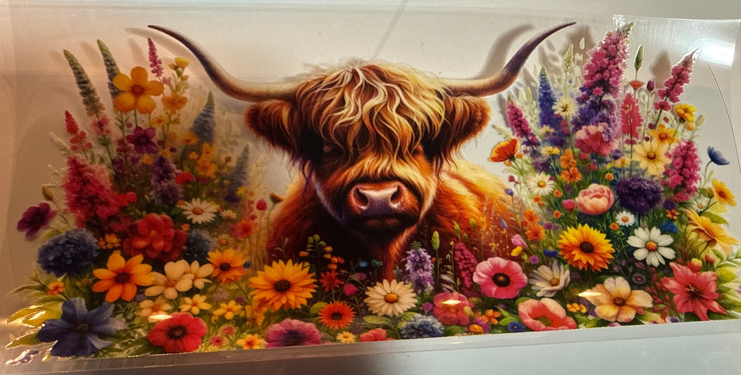 Floral Cow