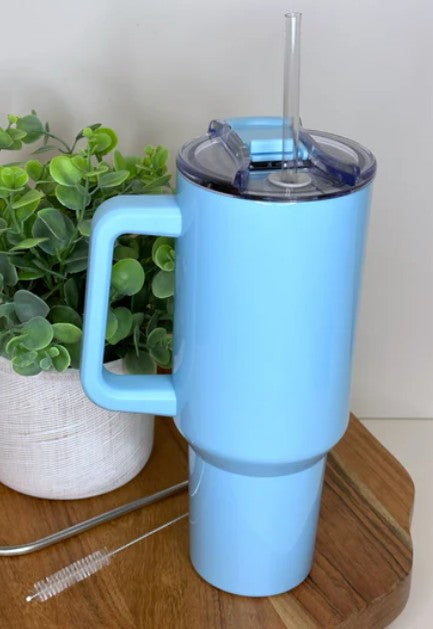 40 oz w/ Handle Sublimation Color Tumblers