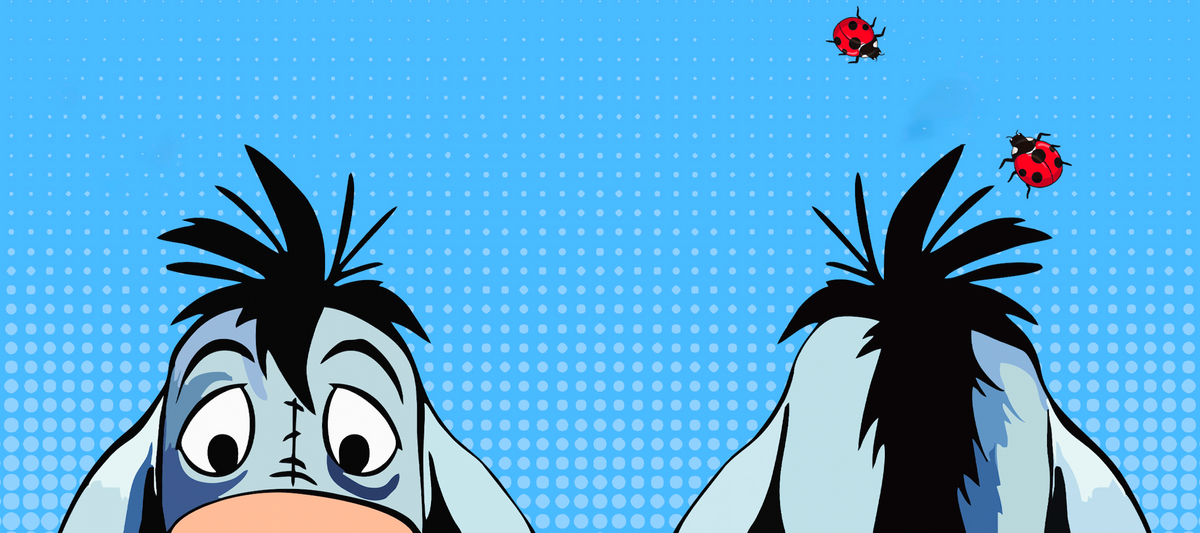 Black Blue Head Animal