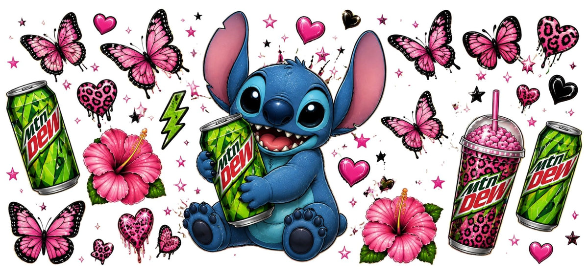 Blue Cute Monster