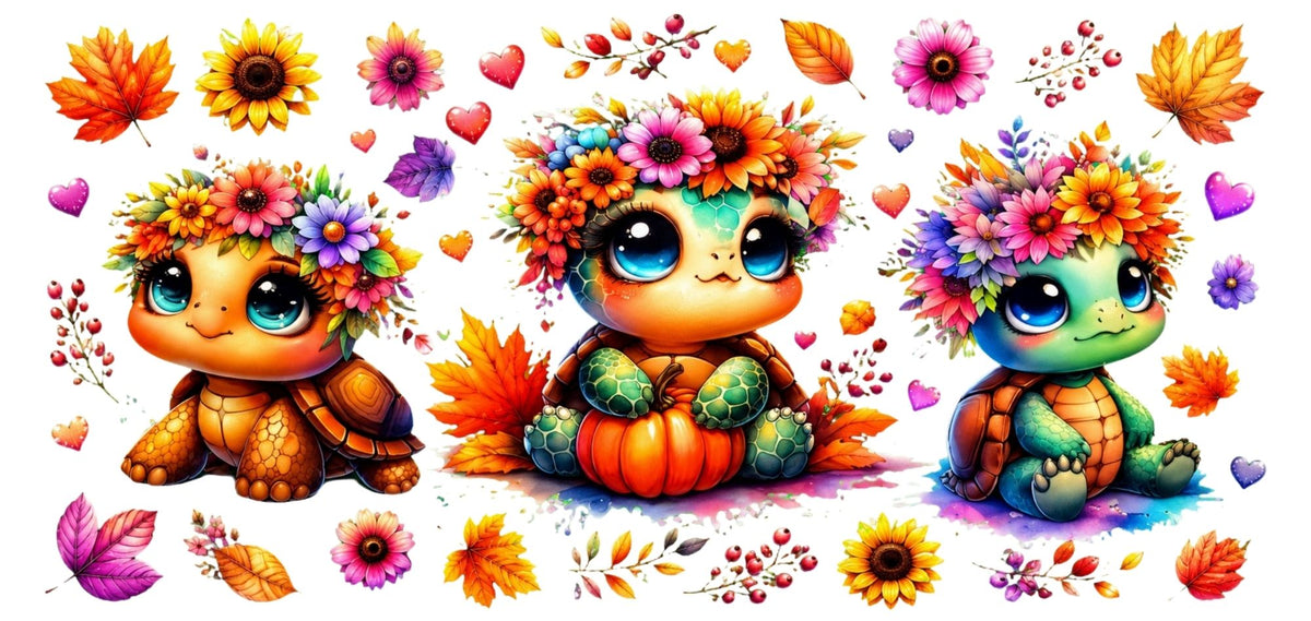 Cute Turtle Pumpkin