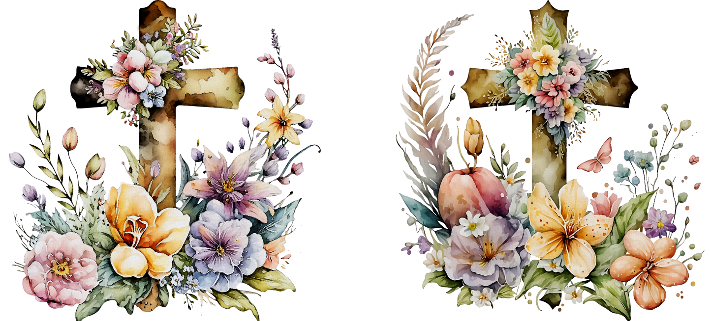 Floral Cross