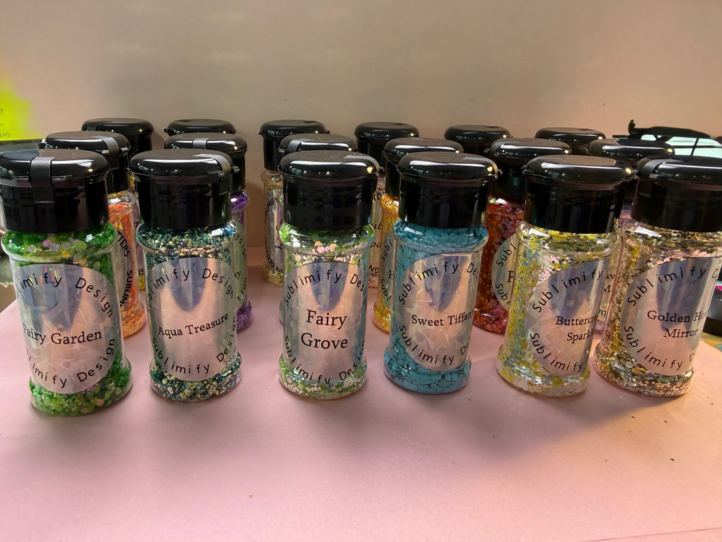 Glitter Variety Box β 6 Premium 1oz Bottles