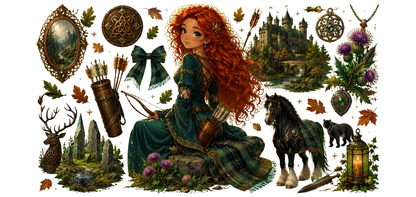 Green Robe Princess