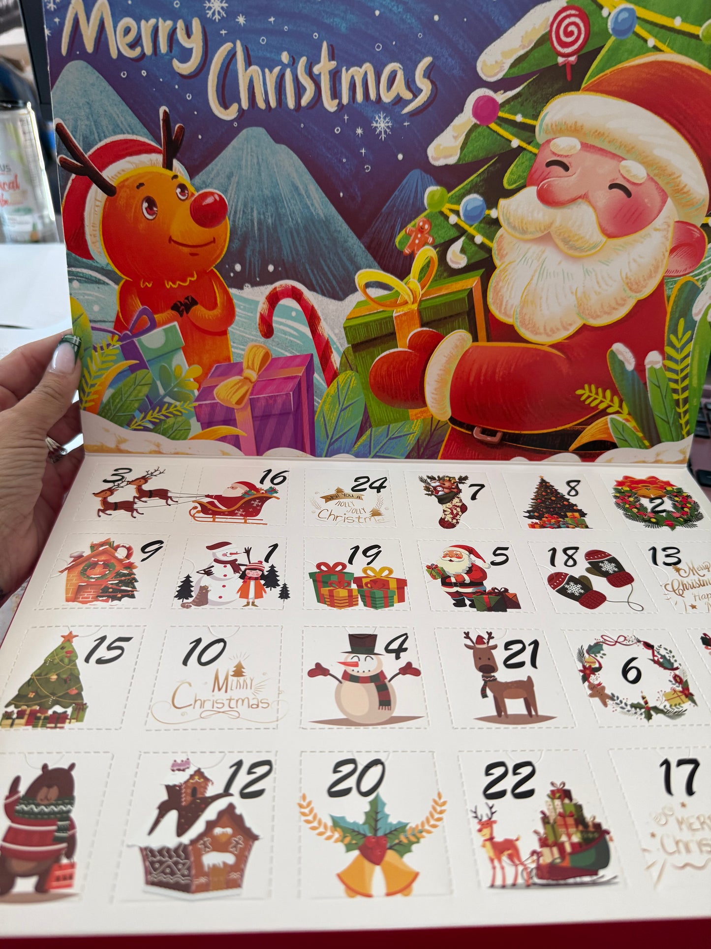 Raffle for advent calendar
