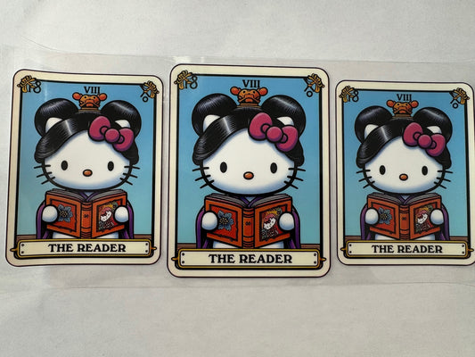 Hello kitty tarot card