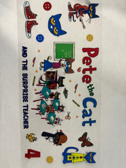 Pete the cat- And the Surprise Teacher