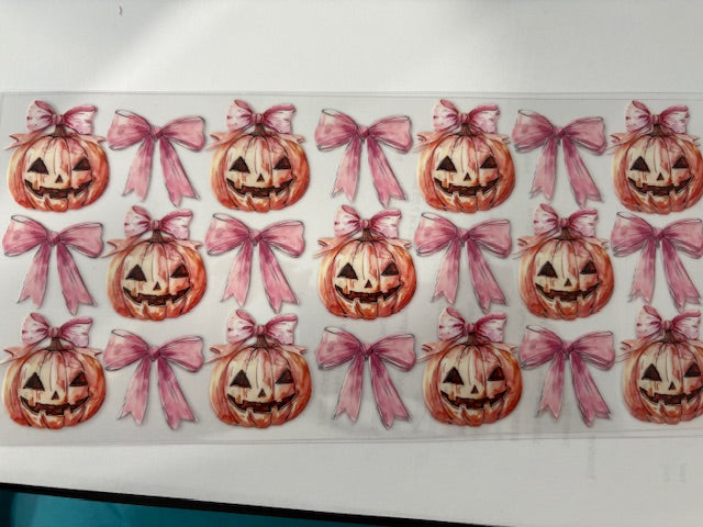 Pumpkin - Orange and pink