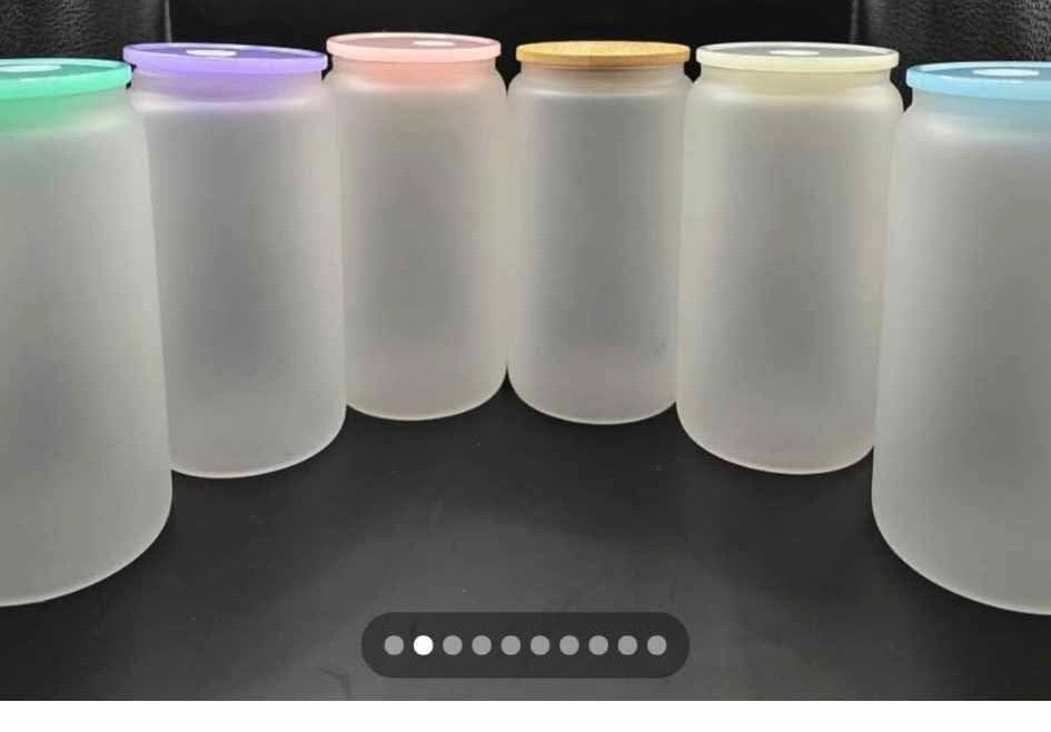16 oz Glass cups - Sublimations