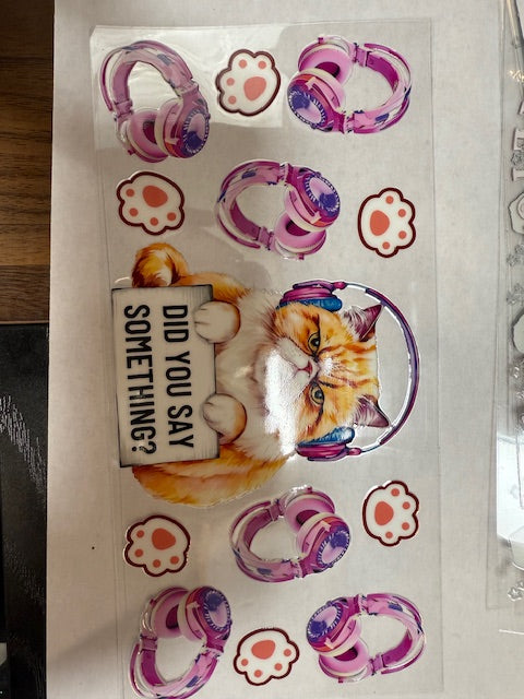 Did you Say Something