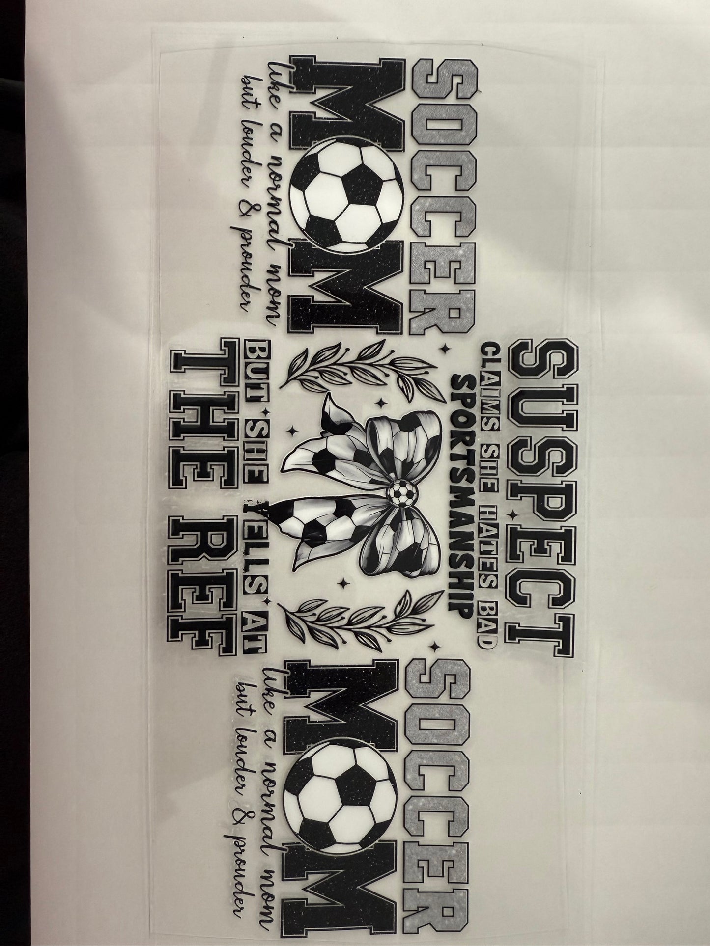 Suspect mom - Soccer