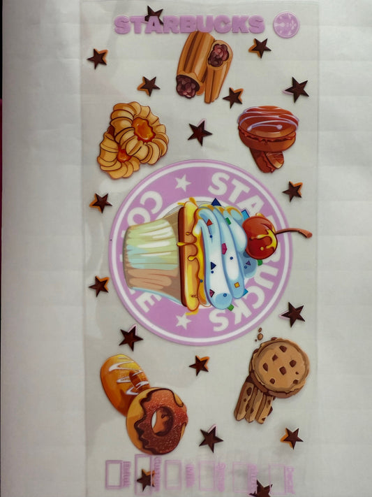 Starbucks and cookies