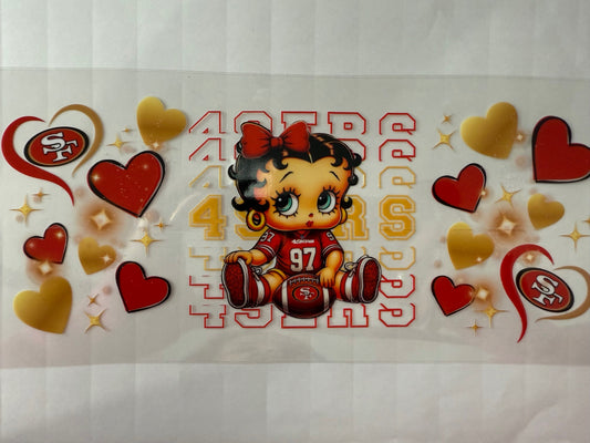 49 ers Betty Boop
