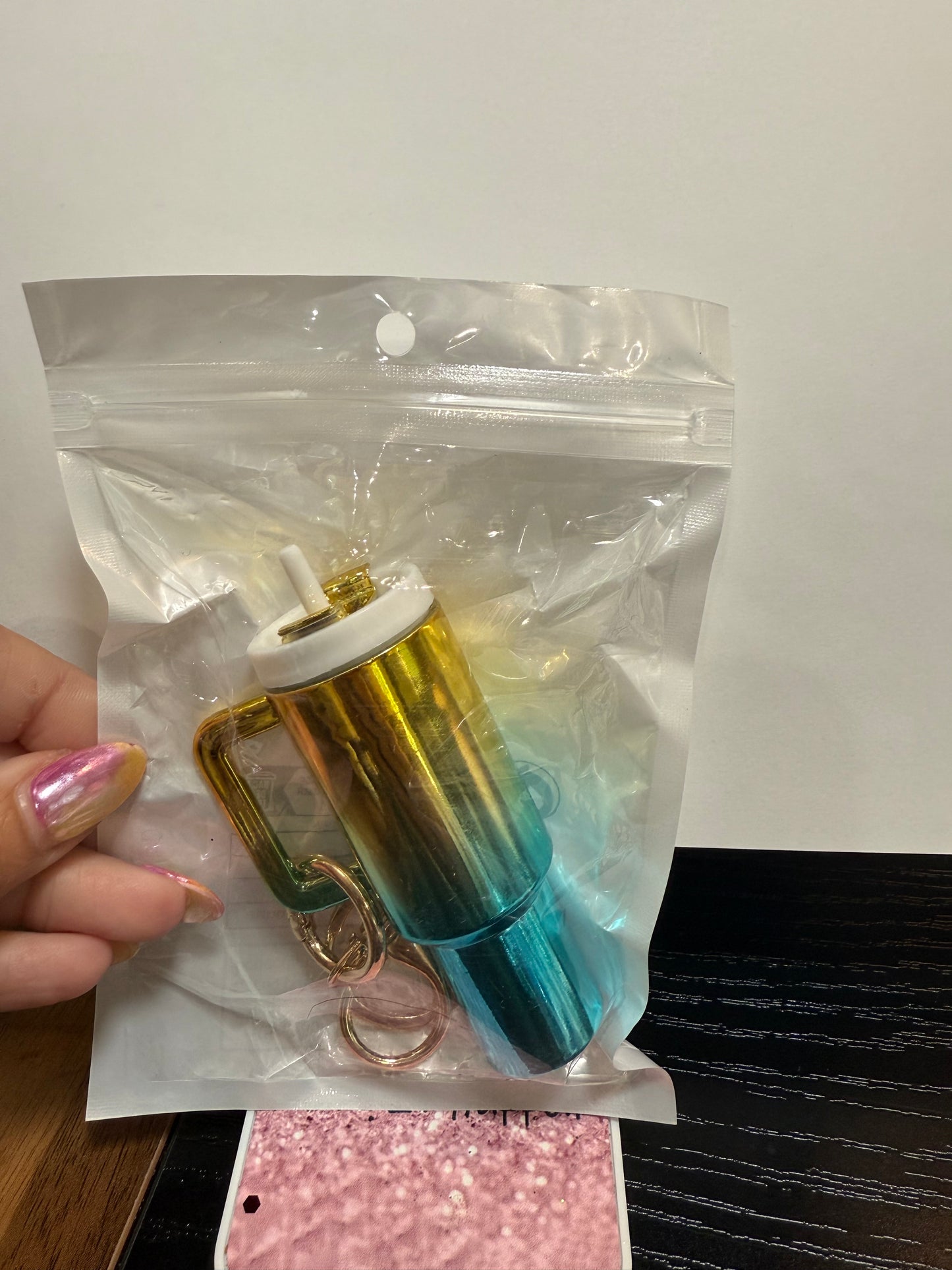 Keychain/Chapstick holder