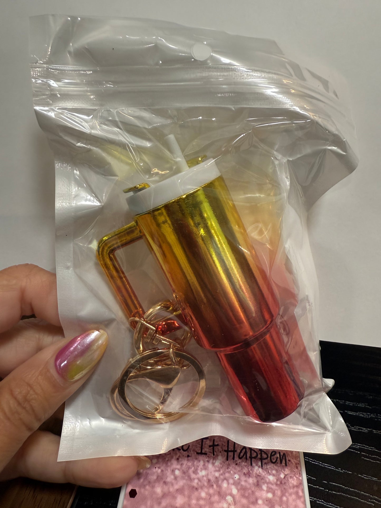 Keychain/Chapstick holder