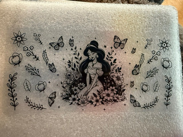Outlined Jasmine