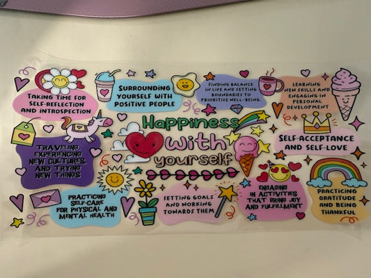 Happiness with yourself Affirmations