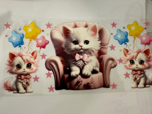 Kitty Cat - Pink Couch