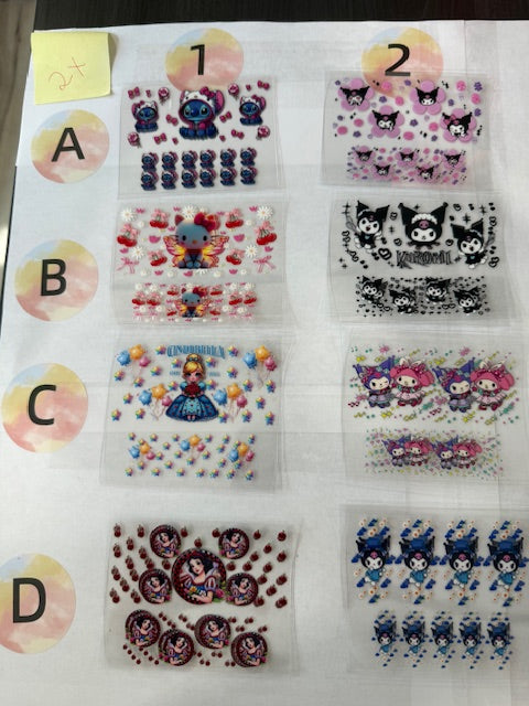 Keychain Wrap SET 10