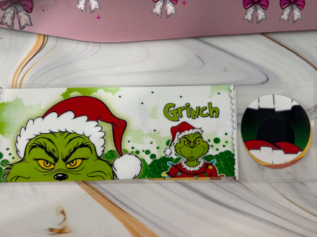 Grinch Mug with Big Mouth set