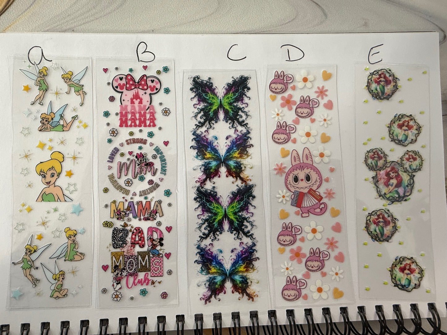 Pen Wrap set 5