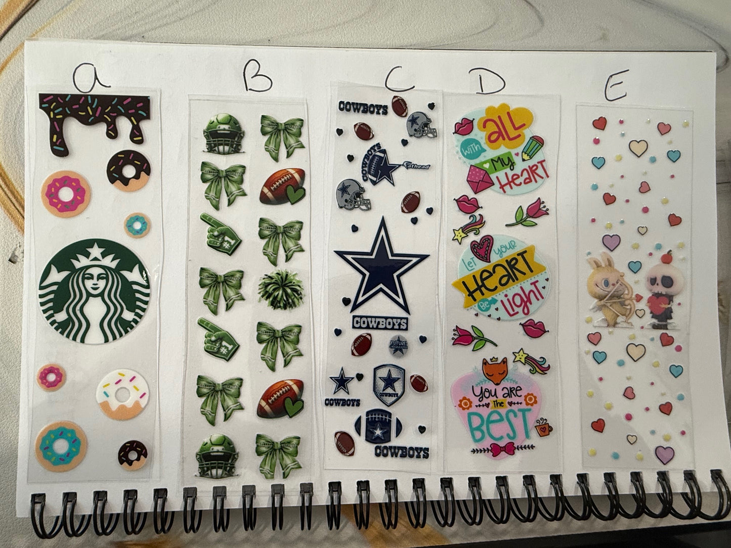 Pen Wrap set 6