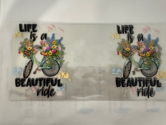 Life is a beautiful ride