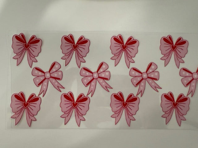 Pink large bows