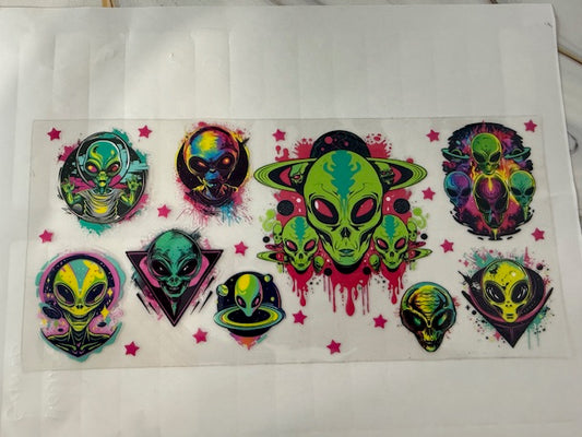 Colorful Aliens