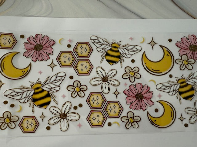 Bees pattern
