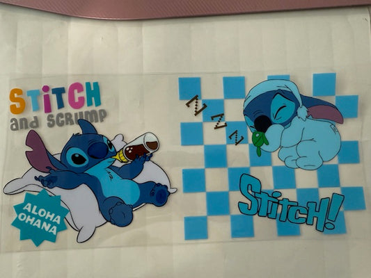 Stitch sleeping