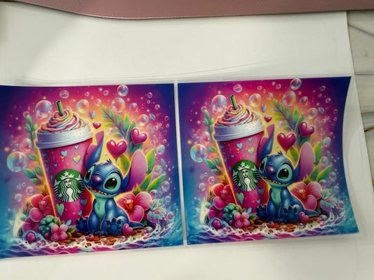 Lilo and Stitch Stabucks cup