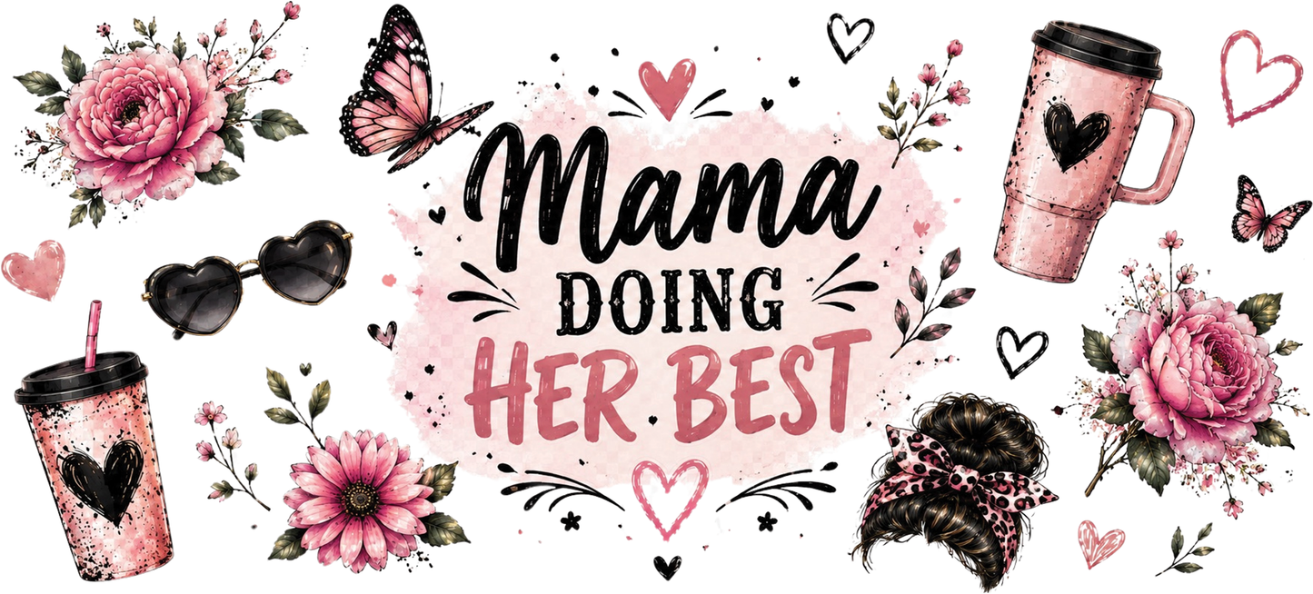 Mamma doing her best