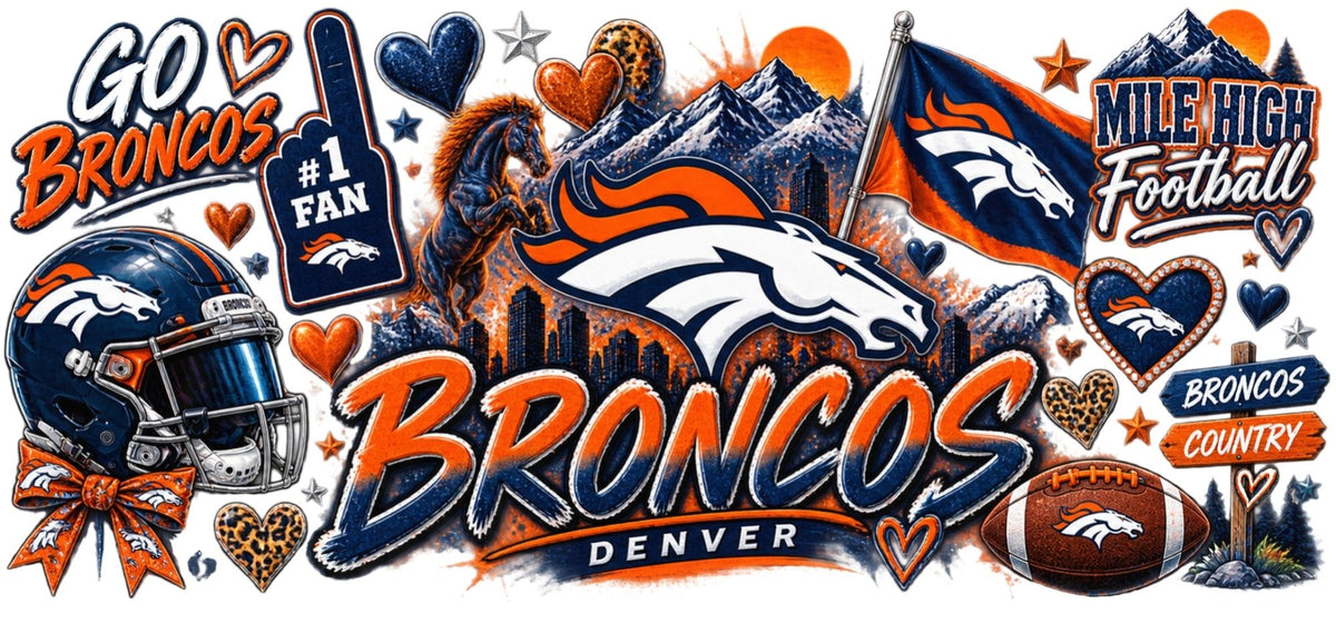 Orange and Blue Horse