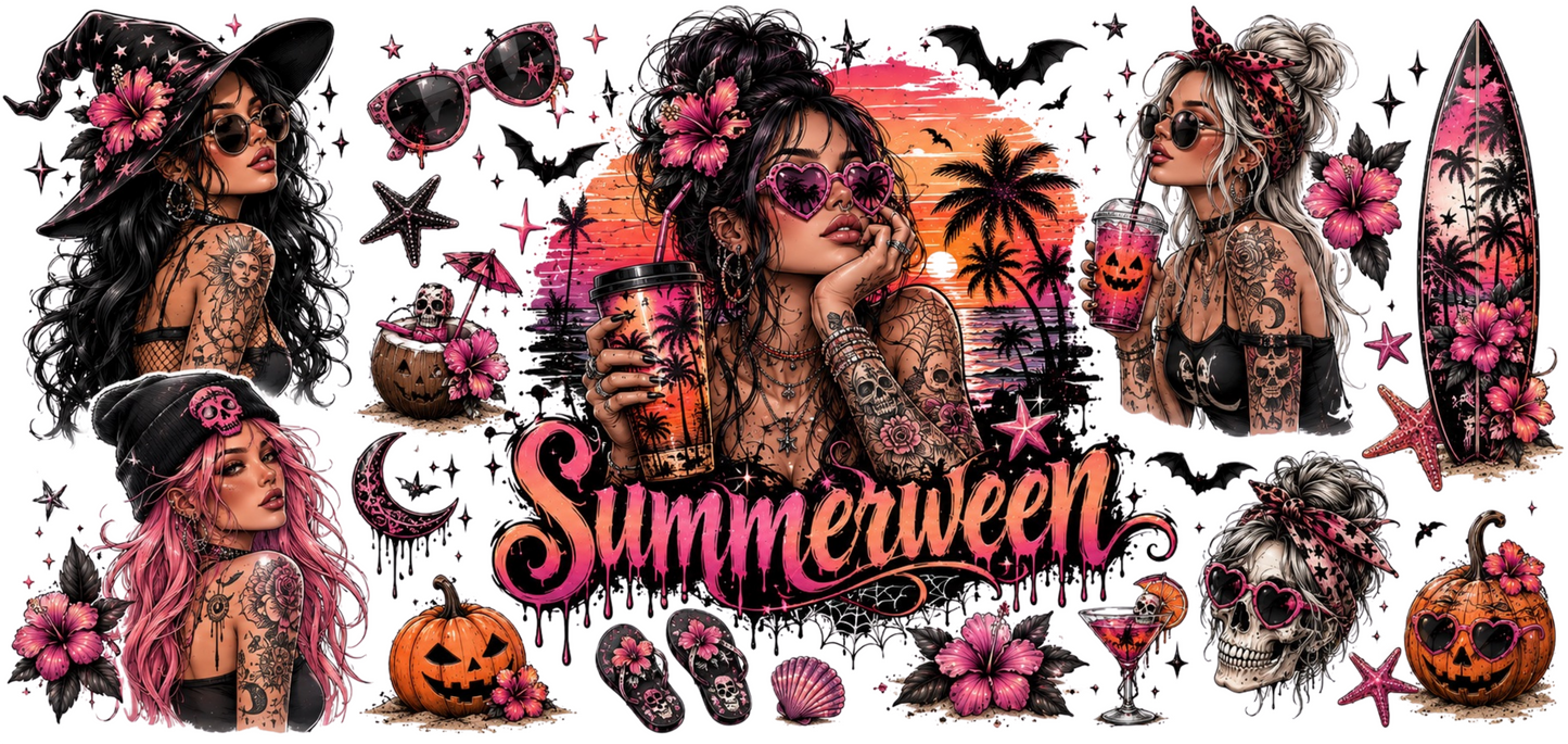 Pink Woman Summerween