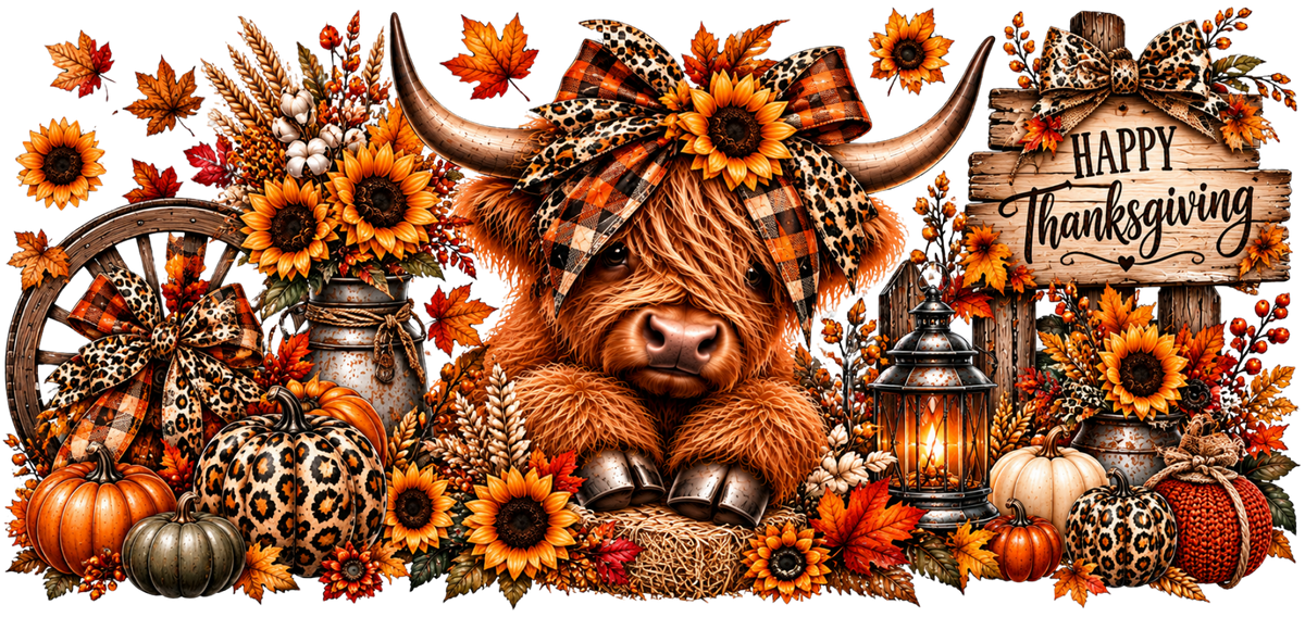 Thanksgiving Cow