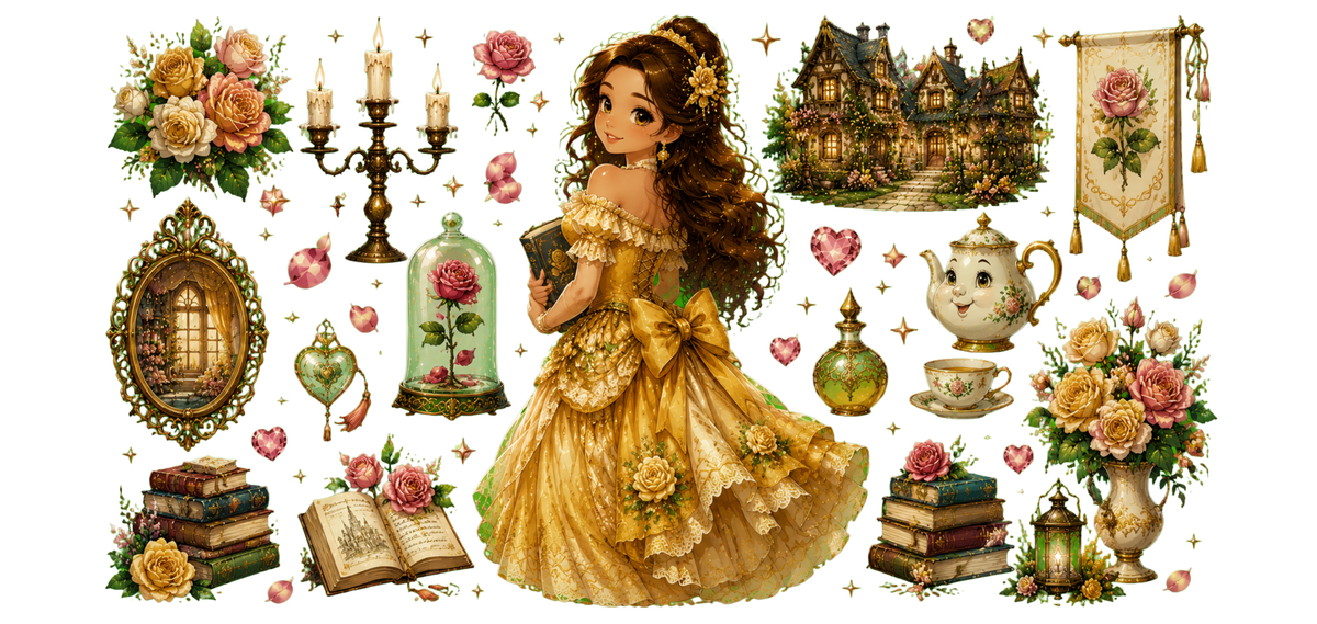 Yellow Long Hair Girl