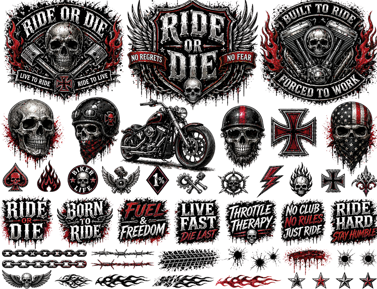 black and red element sheet