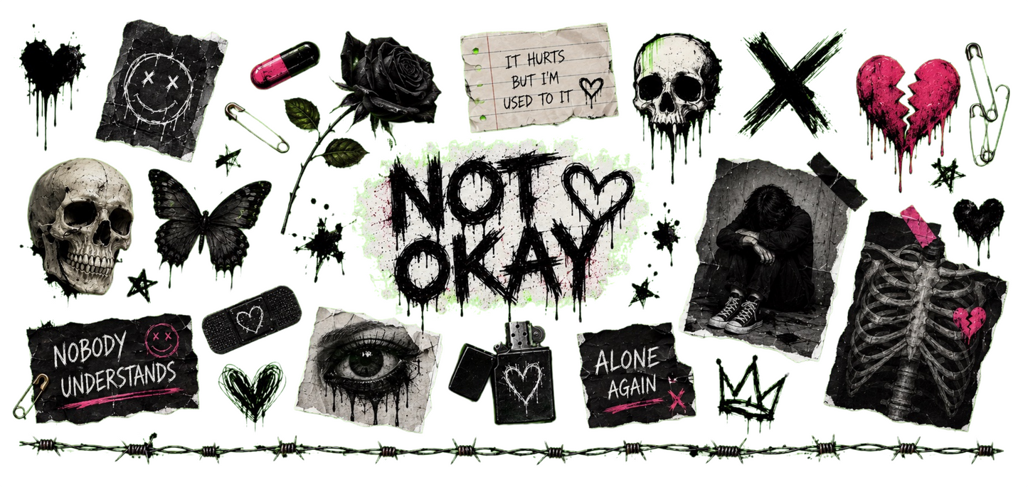 Not okay it hurts but I'm used to it