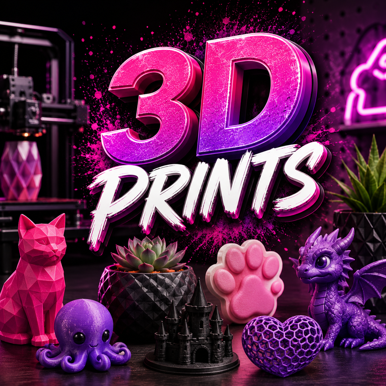 3D Printed
