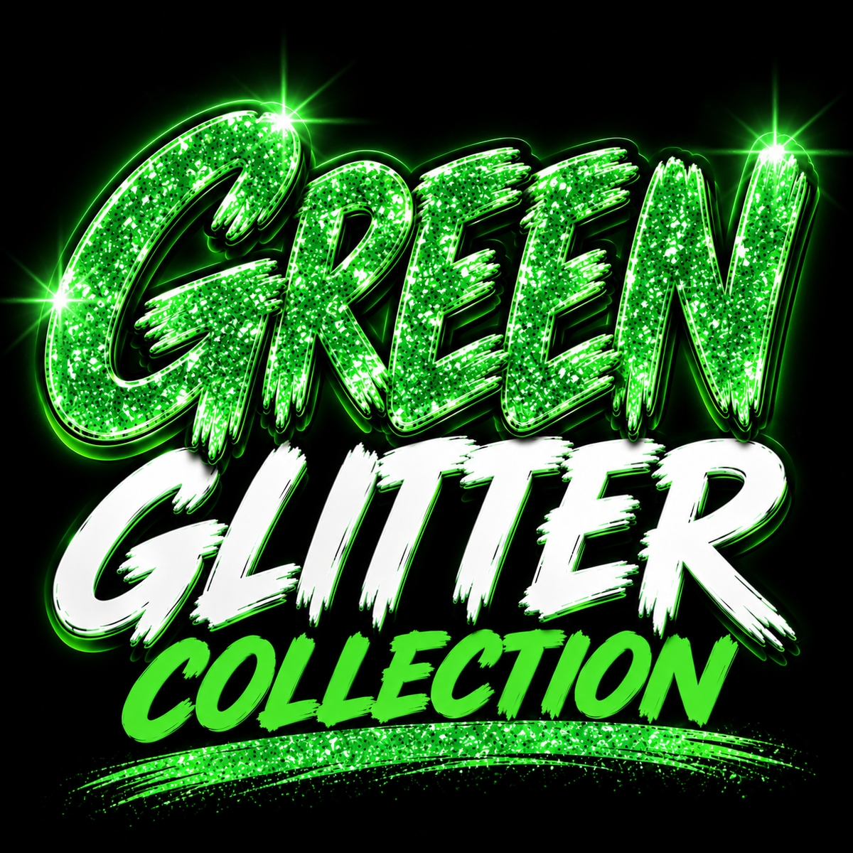 Green Glitters