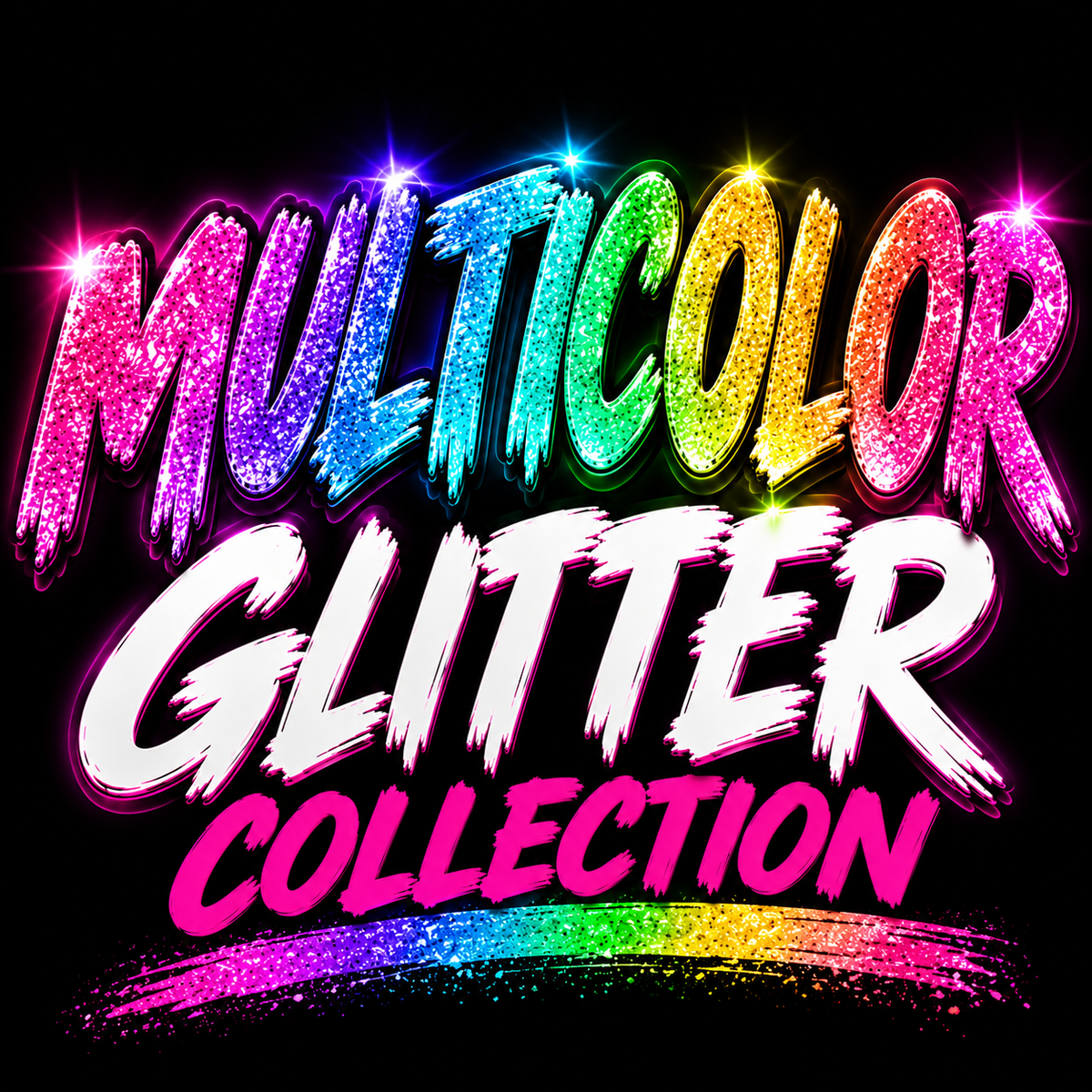 Multicolor Glitters
