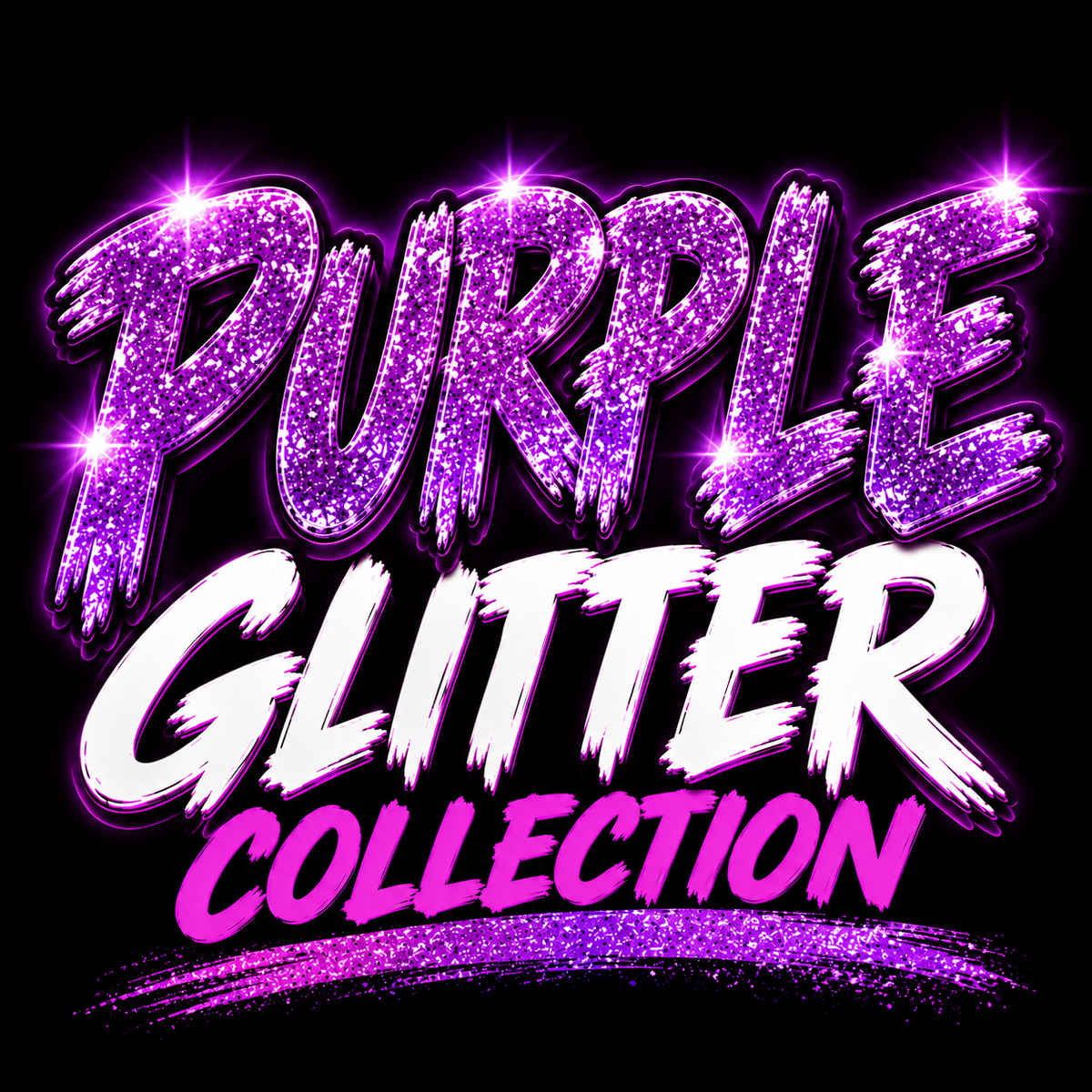 Purple Glitters