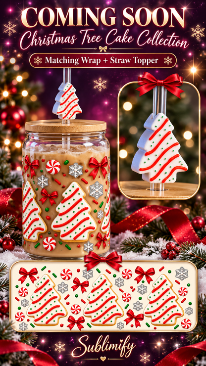 Matching Straw Topper and Wrap