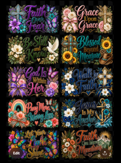 Faith bundle collection