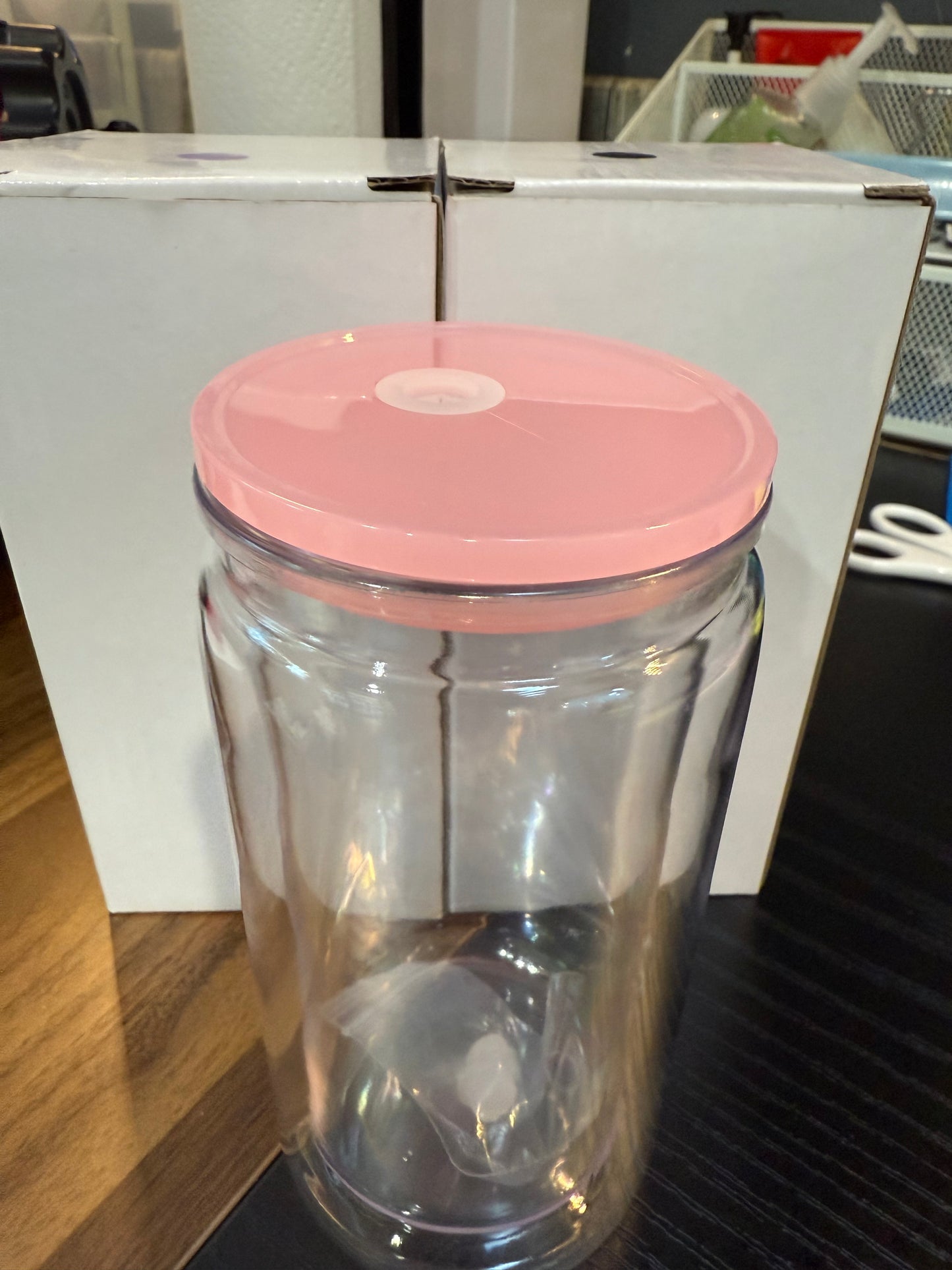 12 oz  acrylic SnowGlobe cups