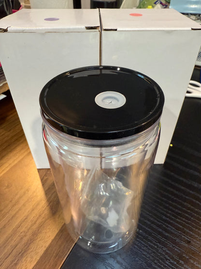 12 oz  acrylic SnowGlobe cups