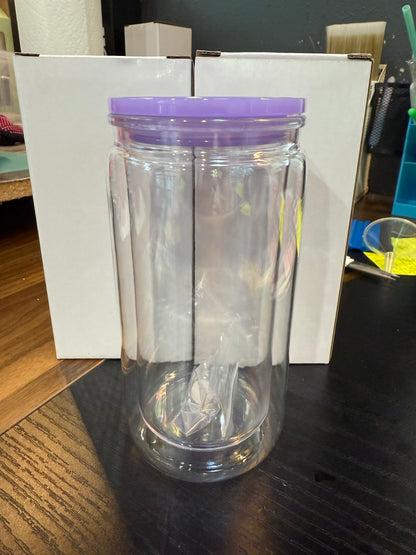 12 oz  acrylic SnowGlobe cups