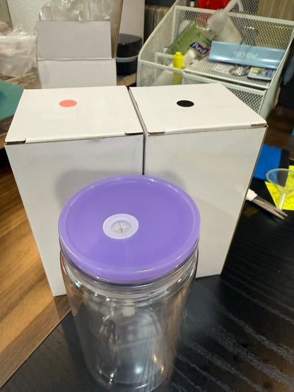 12 oz  acrylic SnowGlobe cups